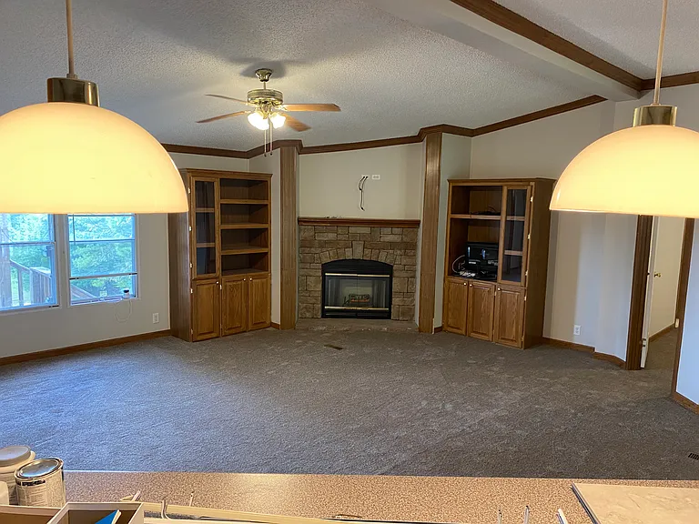 View from Kitchen to Living / Family Room