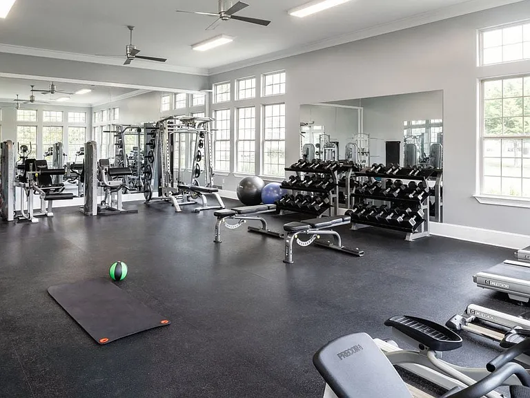 State-of-the-art fitness center