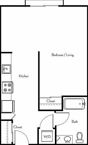 E1 floor plan 121 Tasman
