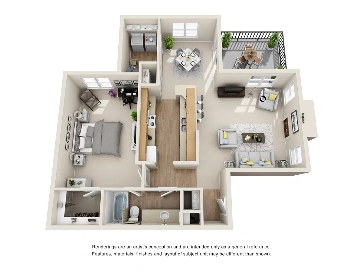 Floor plan The Mirabeau C