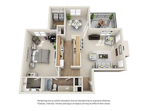 Floor plan The Mirabeau C