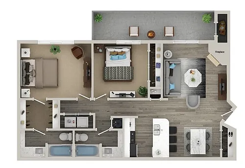 Floor plan B1