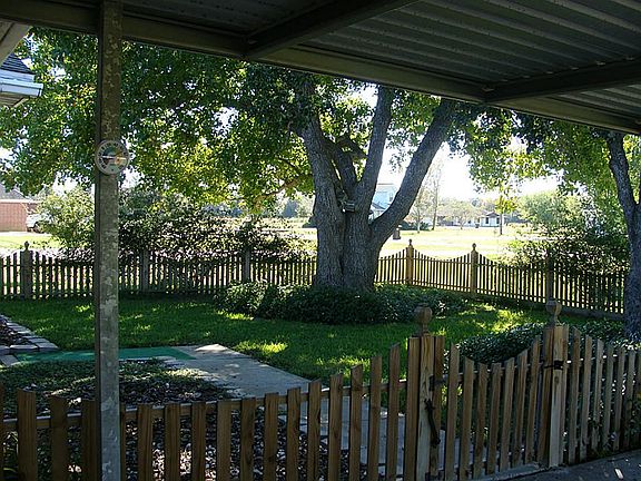Courtyard View from Carport