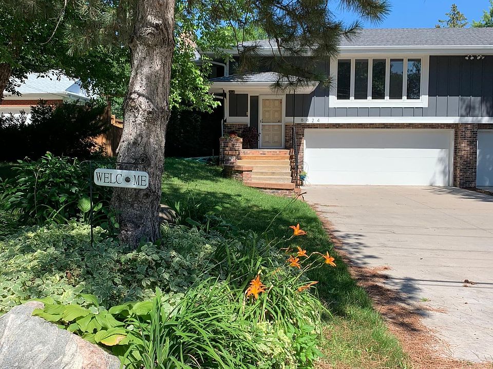 Large two car garage with room for third car
