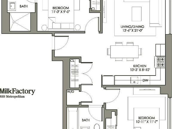 2nd image of 850 Metropolitan Ave #3I