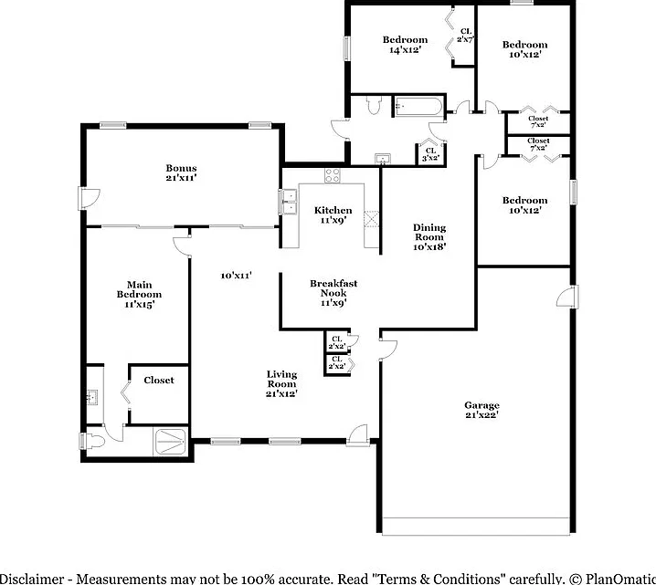 4 bed, 2.0 bath, 1665 sqft, $4,580 — Photo 2