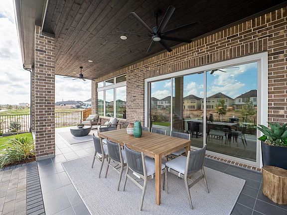 Representative Only Hemleigh Plan Covered Outdoor Living