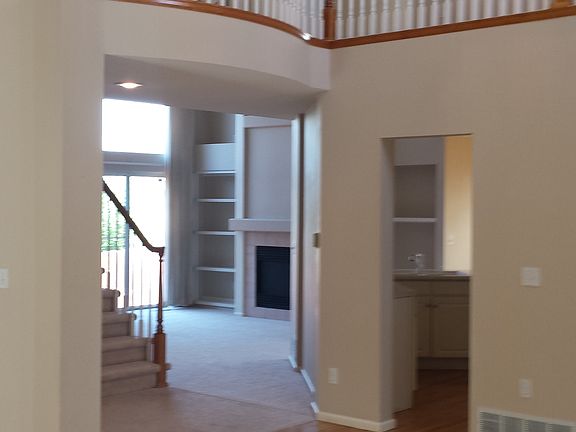 Open-concept floor plan.