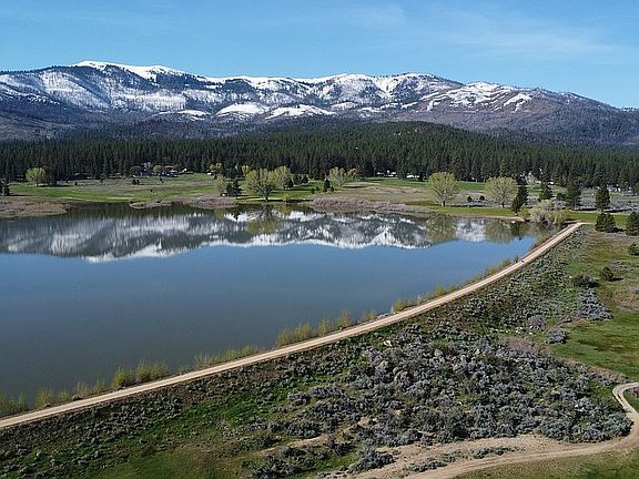 Aerial golf course photo