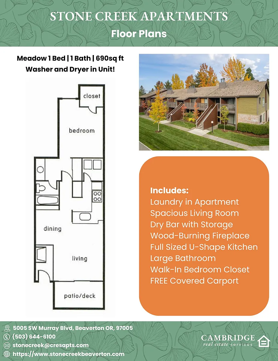 Floor plan Meadow