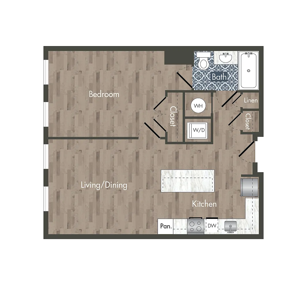 Floor plan A7A