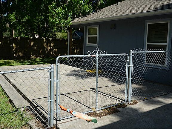 Additional concrete for outdoor patio set