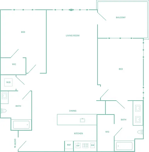 Floor plan B6