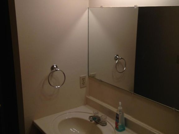 Full bath on upper level