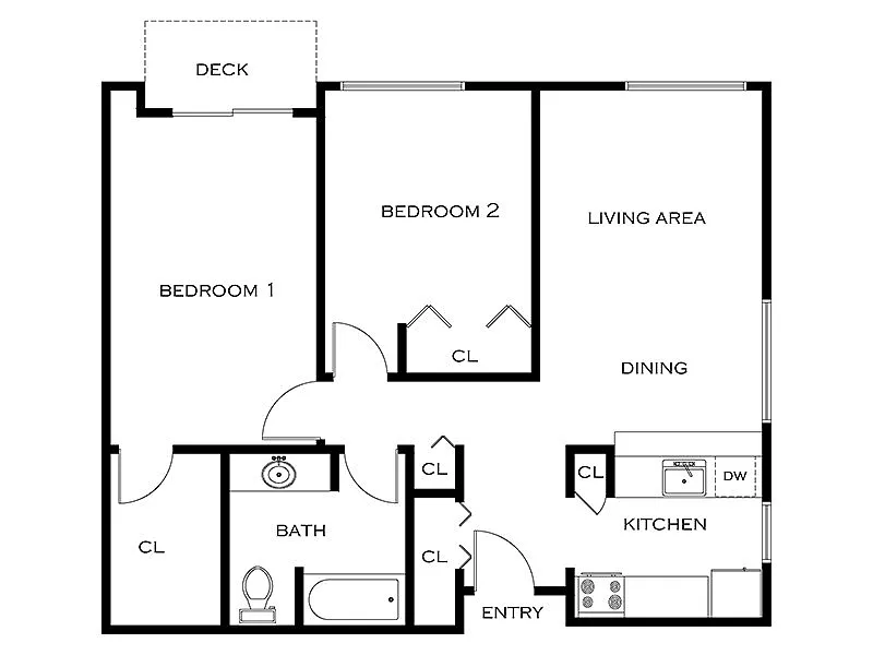 Floor plan The Cedar