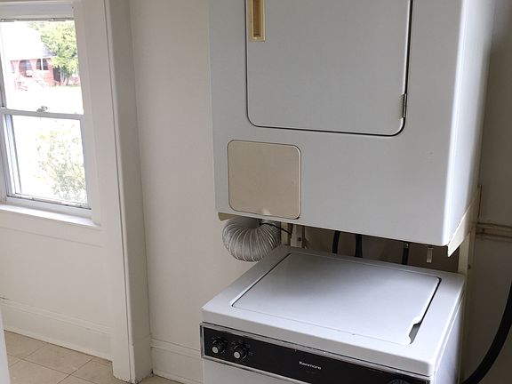 laundry in apartment