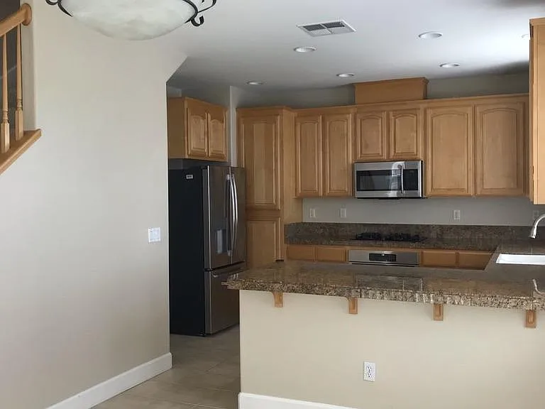 Appliances are now stainless steel