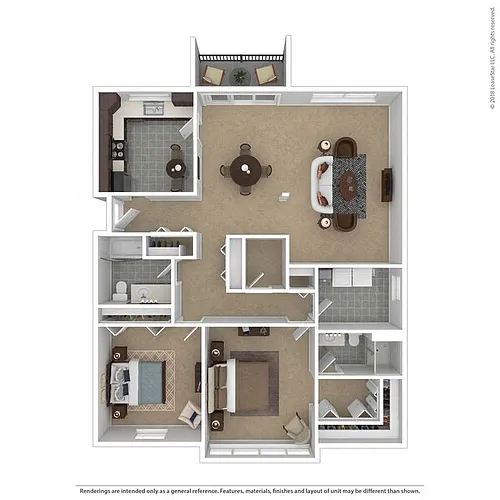 Floor plan The Legend