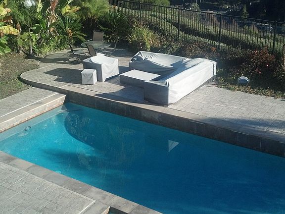 pool and spa