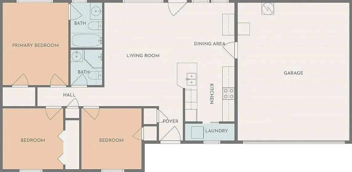 3 bed, 1050 sqft, $2,275 — Photo 3