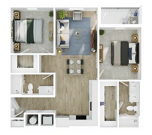 Floor plan B1