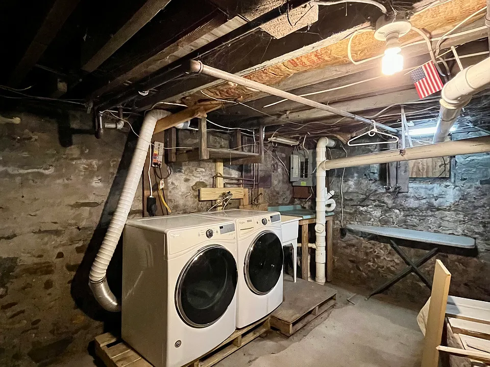 Washer and dryer included