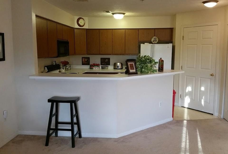 Kitchen view from living room