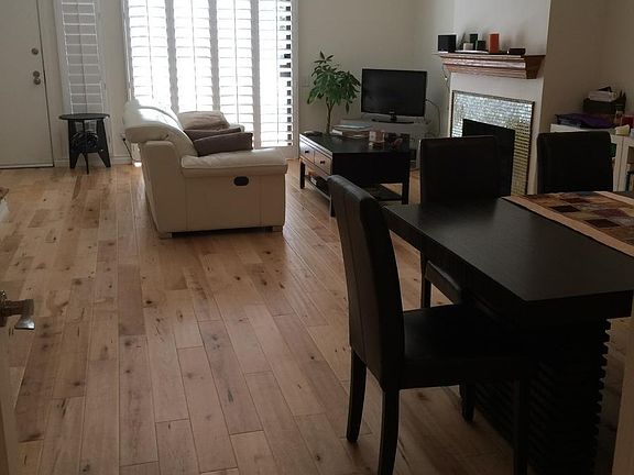 Looking into living and dining area.
