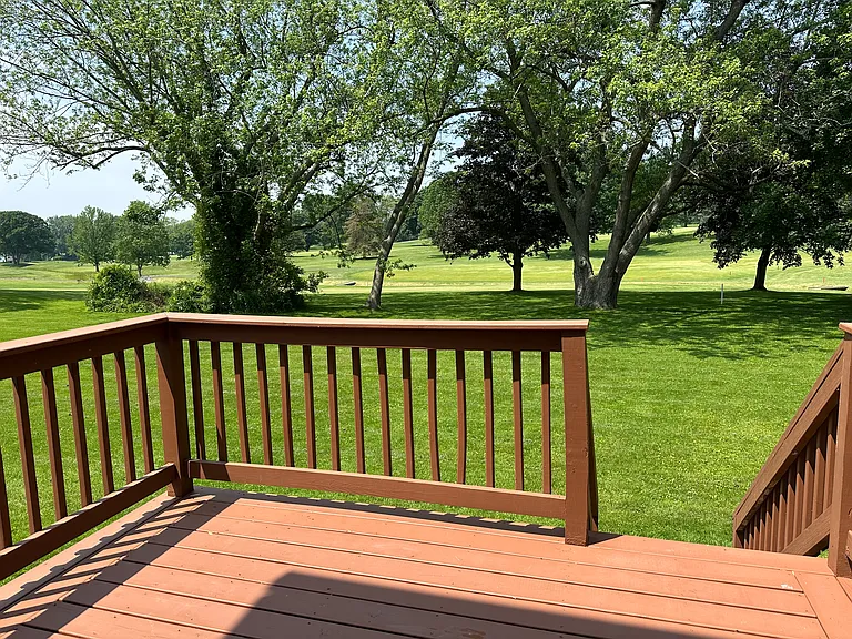 Summer view from your private deck - Midvale golf course