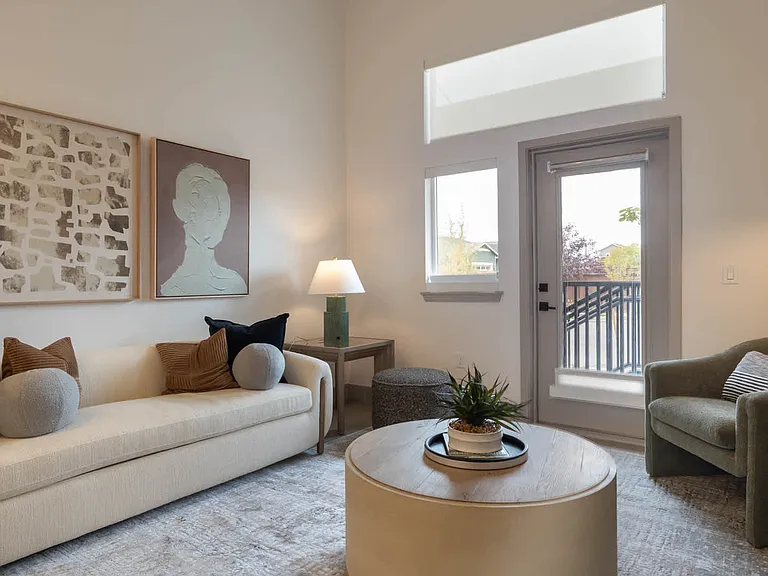 Living Room with Hard Surface Flooring