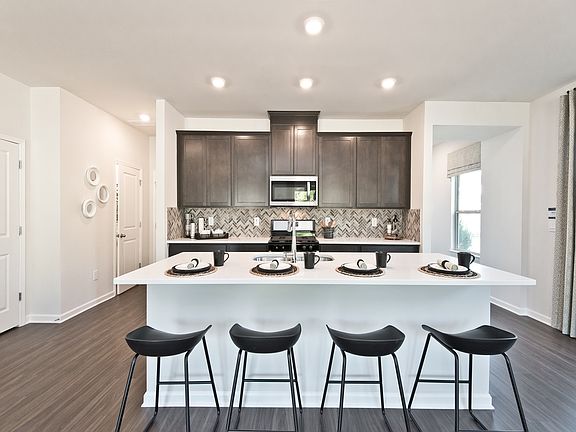 Bakersfield plan modeled at Willowcrest in Mableton, GA.