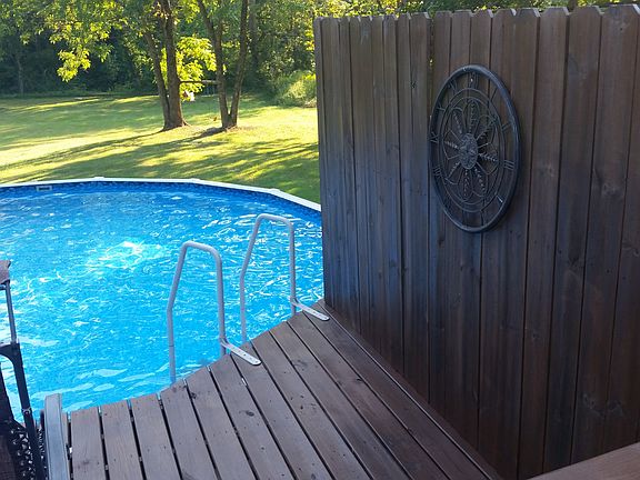 Stained and ready for summer