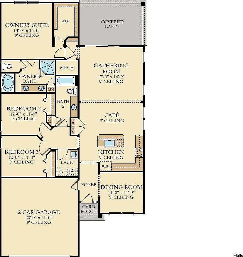 3 bed, 2.0 bath, 1712 sqft, $2,425 — Photo 2