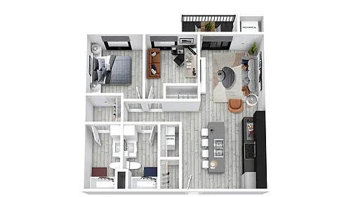 Floor plan B1