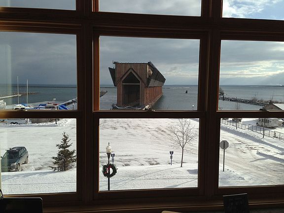 View from living room