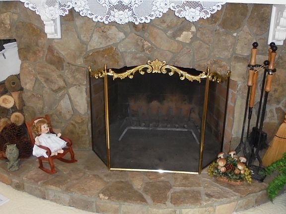Wood Burning Fire Place