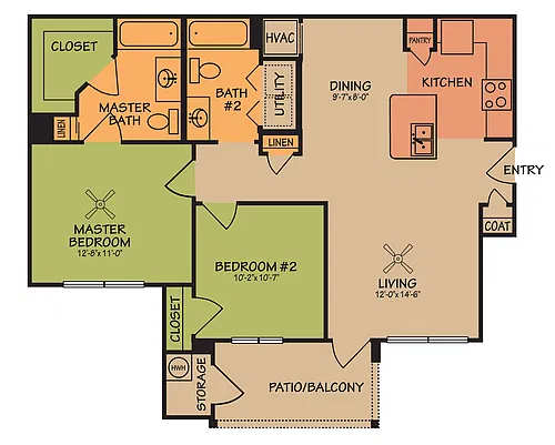 Floor plan B1