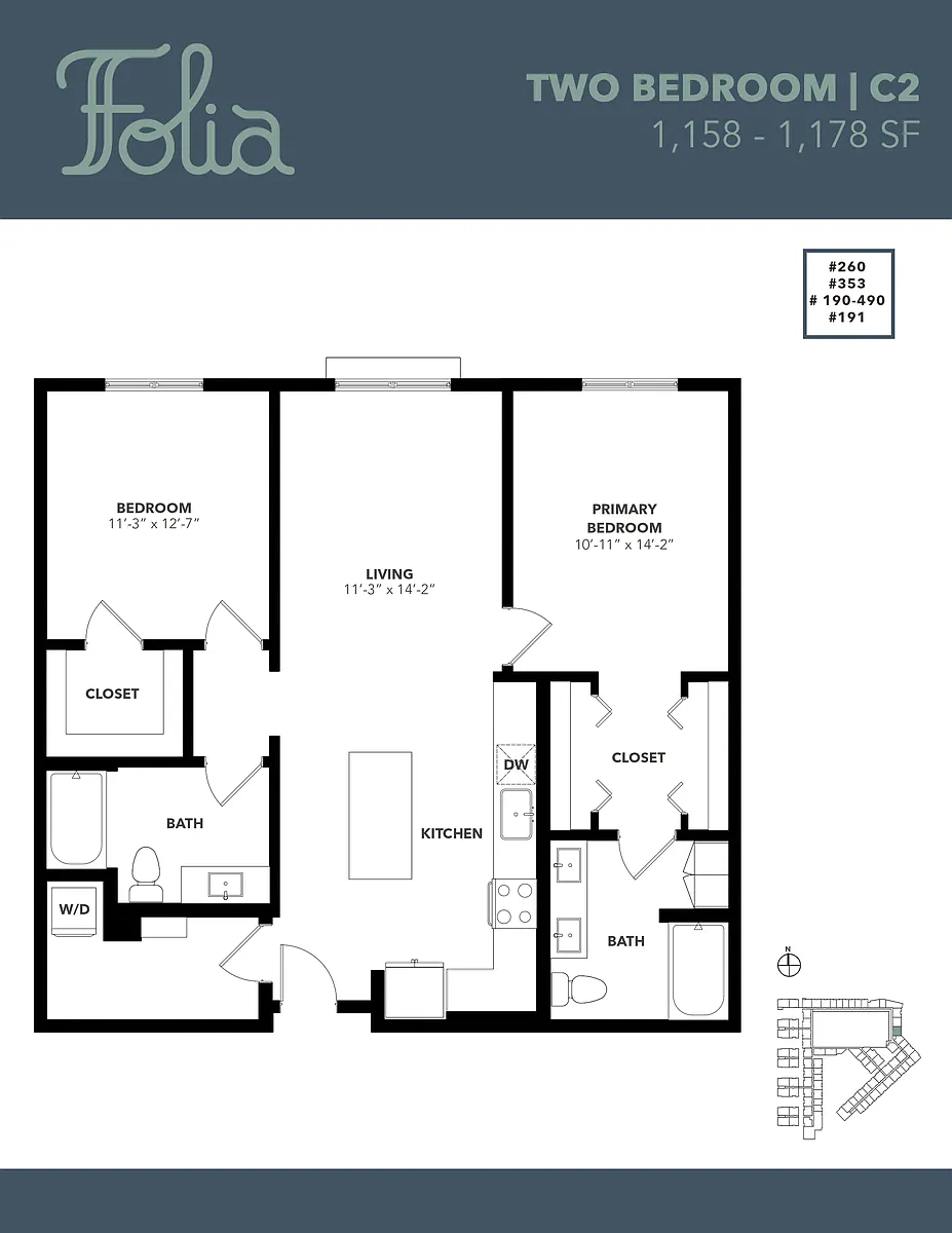 Floor plan C2