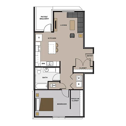 Floor plan The American