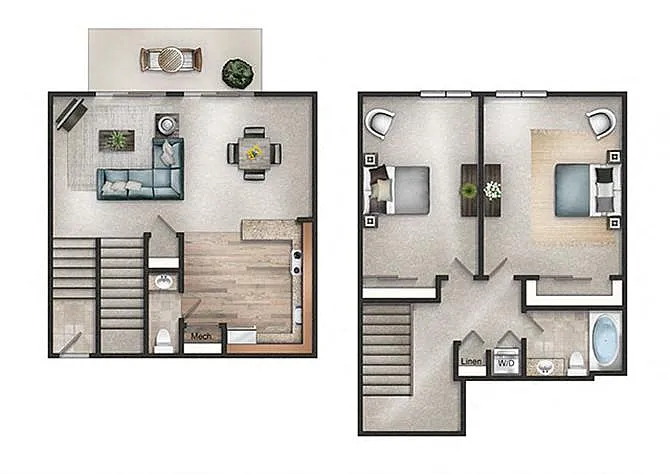 Floor plan THE POTOMAC