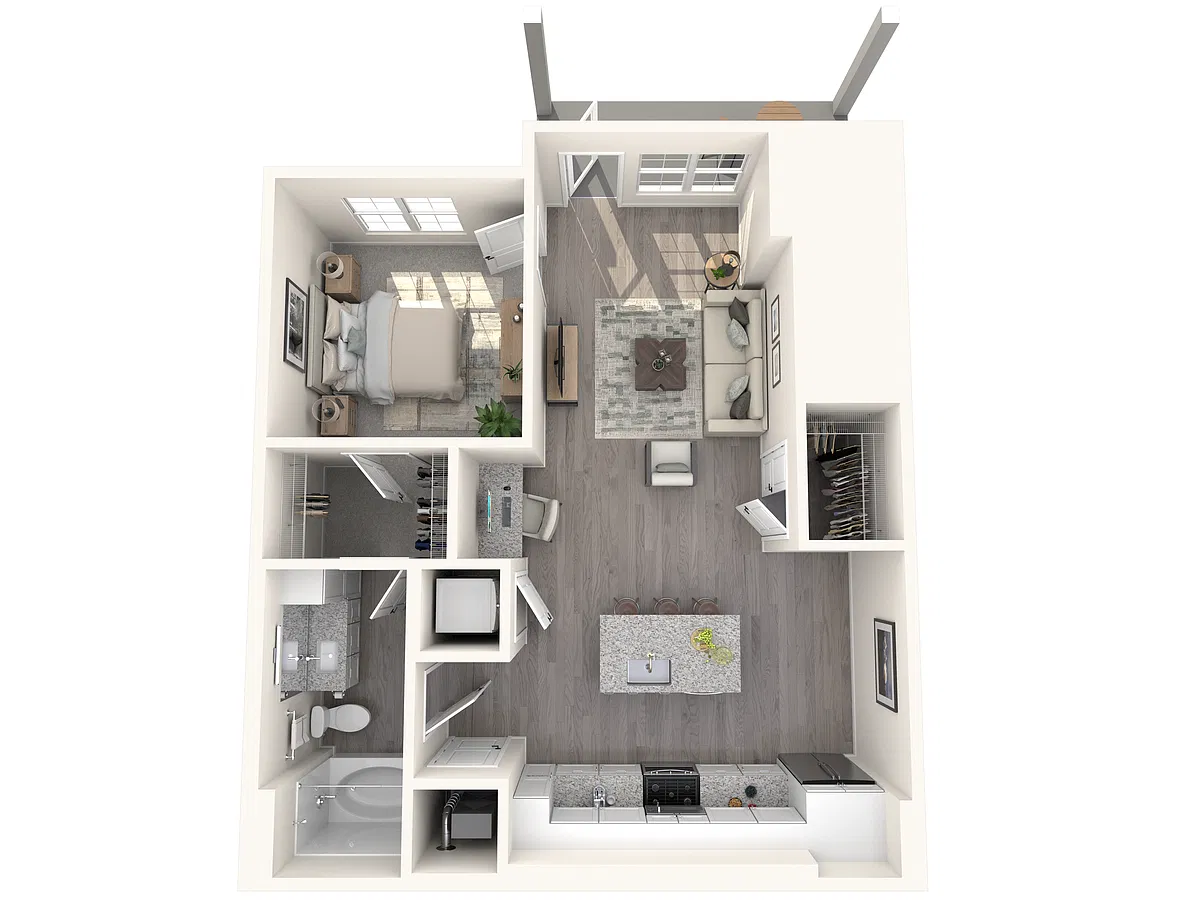 Floor plan A21