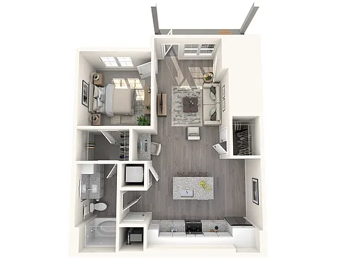 Floor plan A21
