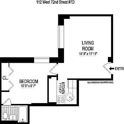 112 W 72nd St #7D — Photo 10
