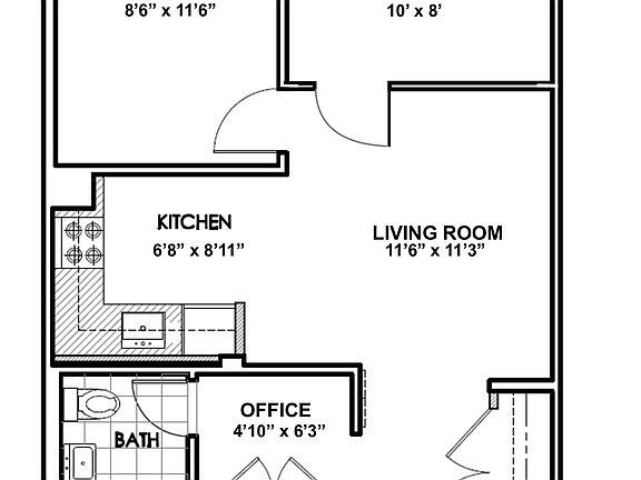2nd image of 401 W 56th St APT 2H