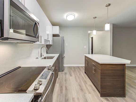 Open kitchen living room design