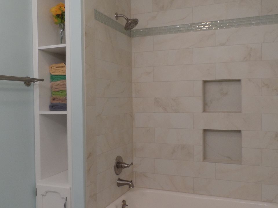Newly updated master bath