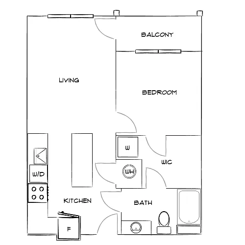 Floor plan Design 1A