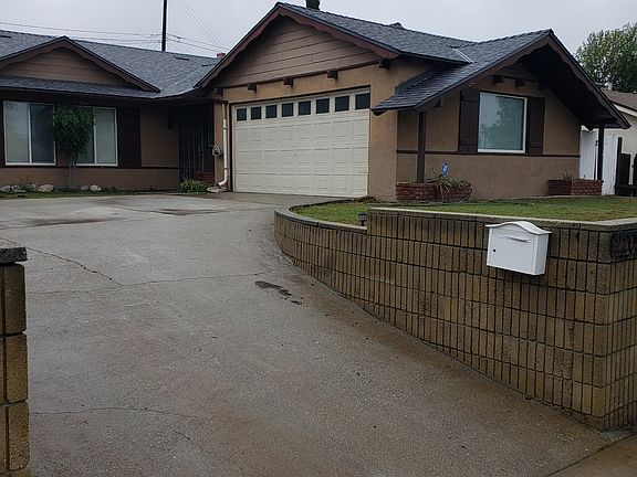 Large driveway