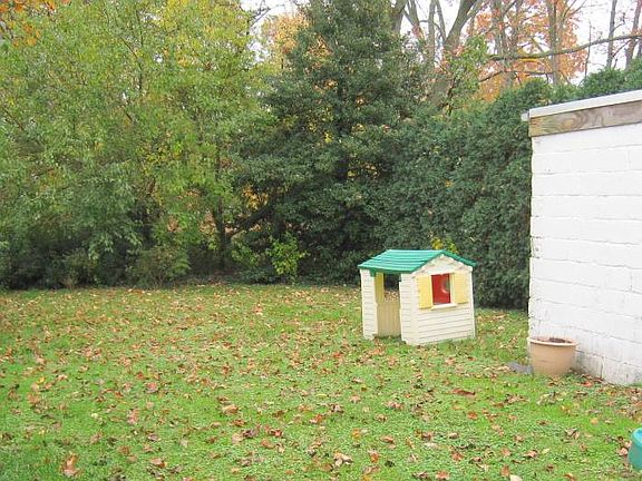 Backyard view to Park