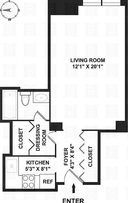 1st image of 165 W 66th St APT 19H